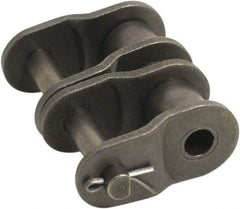 Tritan - 1-1/4" Pitch, ANSI 100-2, Double Strand Roller Chain Offset Link - For Use with Double Strand Chain - Benchmark Tooling