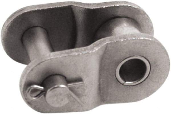 Tritan - 1-1/4" Pitch, ANSI 100, Roller Chain Offset Link - For Use with Single Strand Chain - Benchmark Tooling