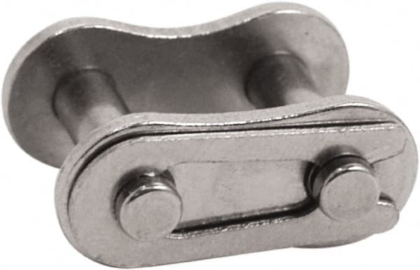 Tritan - 1-1/4" Pitch, ANSI 100, Roller Chain Connecting Link - For Use with Single Strand Chain - Benchmark Tooling