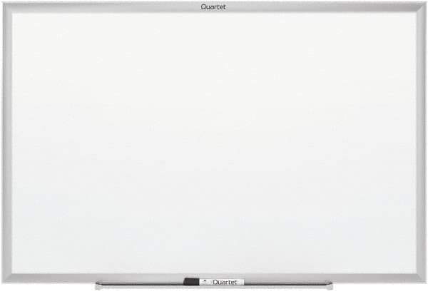 Quartet - 48" High x 72" Wide Magnetic Dry Erase Board - Steel, Includes Z-Bracket - Benchmark Tooling