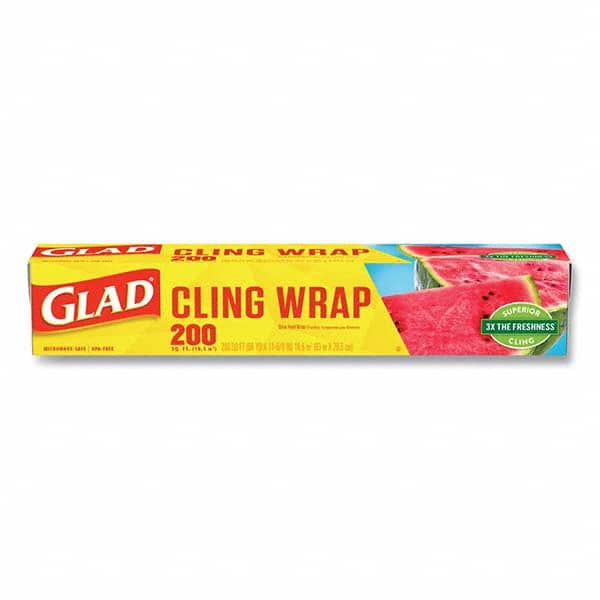 Glad - Foil & Plastic Wrap Breakroom Accessory Type: Plastic Wrap For Use With: Food Protection - Benchmark Tooling