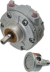 Gast - 3/4 hp Clockwise Hub Air Actuated Motor - 3,000 Max RPM, 1.13" Shaft Length, 4.94" OAL, 1/2" Shaft Diam - Benchmark Tooling