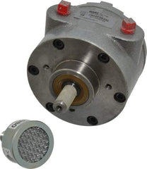 Gast - 1-1/2 hp Reversible Face Air Actuated Motor - 3,000 Max RPM, 1.12" Shaft Length, 5.81" OAL, 1/2" Shaft Diam - Benchmark Tooling