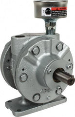 Gast - 4 hp Reversible Foot Air Actuated Motor - 3,000 Max RPM, 1.39" Shaft Length, 7.47" OAL, 5/8" Shaft Diam - Benchmark Tooling