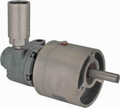 Gast - 1/3 hp Reversible Face Air Actuated Motor - 15:1 Gear Ratio, 350 Max RPM, 6.88" OAL, 1/2" Shaft Diam - Benchmark Tooling