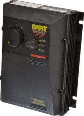 Dart Controls - 2 Max hp, 30 Max RPM, Electric AC DC Motor - 120, 240 V Input - Benchmark Tooling
