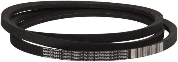 Continental ContiTech - Section 5V, 100" Outside Length, V-Belt - Fiber Reinforced Wingprene Rubber, HY-T Wedge MatchmakerEnvelope, No. 5V1000 - Benchmark Tooling