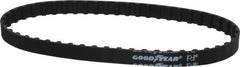 Continental ContiTech - Section L, 1/2" Wide, Timing Belt - Helanca Weave Stretch Nylon, L Series Belts Positive Drive, No. 187L - Benchmark Tooling