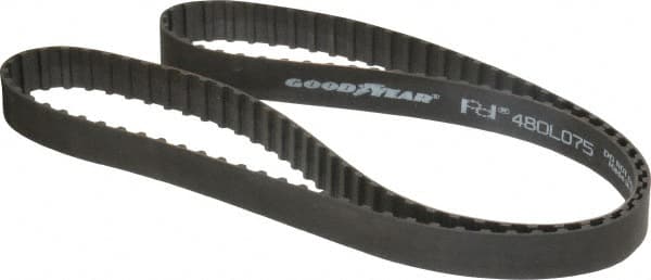 Continental ContiTech - Section L, 3/4" Wide, Timing Belt - Helanca Weave Stretch Nylon, L Series Belts Positive Drive, No. 480L - Benchmark Tooling