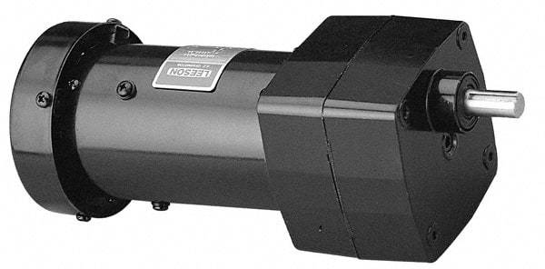 Leeson - 1/15 Max hp, 19 Max RPM, Electric AC DC Motor - 115 V Input, Single Phase, 31 Frame - Benchmark Tooling