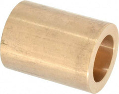 Made in USA - 1" Inside x 1-1/2" Outside Diam, Cast Bronze Sleeve Bearing - 2" OAL - Benchmark Tooling