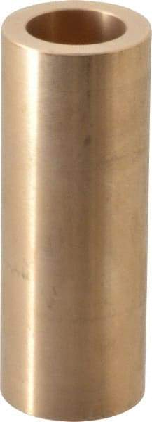 Made in USA - 1" Inside x 1-1/2" Outside Diam, Cast Bronze Sleeve Bearing - 4" OAL - Benchmark Tooling