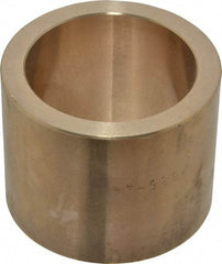 Made in USA - 1-3/4" Inside x 2-1/4" Outside Diam, Cast Bronze Sleeve Bearing - 1-3/4" OAL - Benchmark Tooling