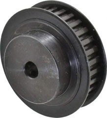 Power Drive - 30 Tooth, 5/16" Inside x 1.89" Outside Diam, Timing Belt Pulley - 1/4, 3/8" Belt Width, 1.91" Pitch Diam, Steel & Cast Iron - Benchmark Tooling