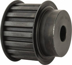 Power Drive - 18 Tooth, 3/4" Inside x 2.811" Outside Diam, Timing Belt Pulley - 1-1/2" Belt Width, 2.865" Pitch Diam, Steel & Cast Iron - Benchmark Tooling