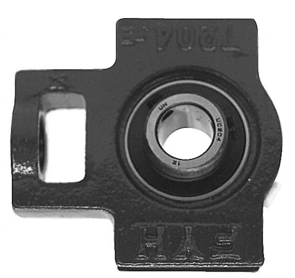 Value Collection - 3-3/4" Wide, Cast Iron Ball Bearing Take Up Unit - 1-1/2" Outside Diam - Benchmark Tooling