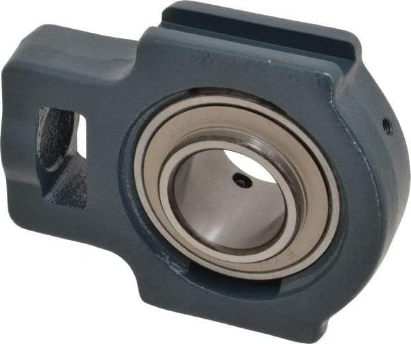 Value Collection - 2-17/32" Wide, Cast Iron Ball Bearing Take Up Unit - 1-3/16" Outside Diam - Benchmark Tooling