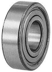 Tritan - 40mm Bore Diam, 80mm OD, Double Shield Angular Contact Radial Ball Bearing - 30.2mm Wide, 2 Rows, Round Bore, 7,200 Lb Static Capacity, 9,600 Lb Dynamic Capacity - Benchmark Tooling