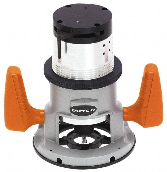 Dotco - 3/8 Inch Collet, 1.7 hp, 18,000 RPM Fixed Base - 1/2 Inch Inlet, 620.53 kPa - Benchmark Tooling