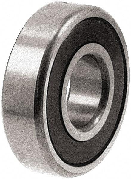 Tritan - 80mm Bore Diam, 170mm OD, Double Seal Deep Groove Radial Ball Bearing - 39mm Wide, 1 Row, Round Bore, 19,500 Lb Static Capacity, 27,600 Lb Dynamic Capacity - Benchmark Tooling