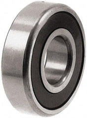 Tritan - 90mm Bore Diam, 160mm OD, Double Seal Deep Groove Radial Ball Bearing - 30mm Wide, 1 Row, Round Bore, 16,100 Lb Static Capacity, 21,600 Lb Dynamic Capacity - Benchmark Tooling