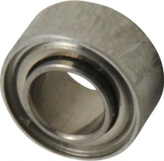 Value Collection - 5/32" Bore Diam, 5/16" OD, Double Shield Miniature Radial Ball Bearing - 1/8" Wide, 1 Row, Round Bore, 29 Lb Static Capacity, 81 Lb Dynamic Capacity - Benchmark Tooling
