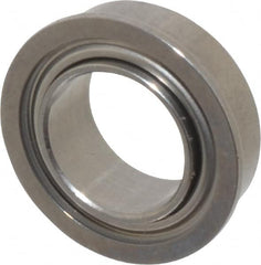 Value Collection - 5/16" Bore Diam, 1/2" OD, Double Shield Miniature Radial Ball Bearing - 5/32" Wide, With Flange, 2 Rows, Round Bore, 52 Lb Static Capacity, 122 Lb Dynamic Capacity - Benchmark Tooling