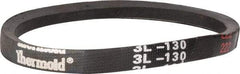 Value Collection - Section 4L, 100" Outside Length, V-Belt - Rubber, Fractional HP, No. 4L1000 - Benchmark Tooling