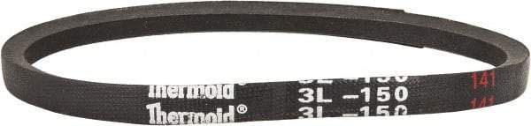 Value Collection - Section 4L, 97" Outside Length, V-Belt - Rubber, Fractional HP, No. 4L970 - Benchmark Tooling