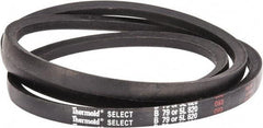Value Collection - Section 5L, 82" Outside Length, V-Belt - Rubber, Fractional HP, No. 5L820 - Benchmark Tooling