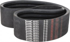 Value Collection - Section B, V-Belt - Neoprene Rubber, Classic Banded, No. B-61 - Benchmark Tooling