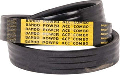 Bando - Section CX, 7/8" Wide, 162" Outside Length, V-Belt - Black, No. CX158 - Benchmark Tooling