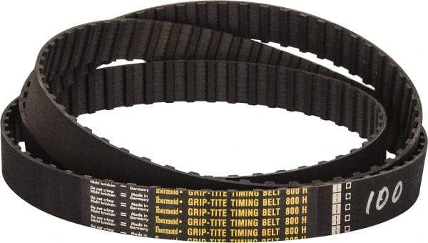 Value Collection - Section H, Timing Belt - Neoprene Rubber, Series H, No. 800H100 - Benchmark Tooling