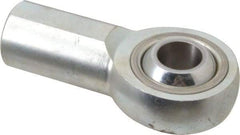 Made in USA - 2-3/4" ID, 2-3/4" Max OD, 76,205 Lb Max Static Cap, Plain Female Spherical Rod End - 1-1/4 - 12 RH, Alloy Steel with Steel Raceway - Benchmark Tooling