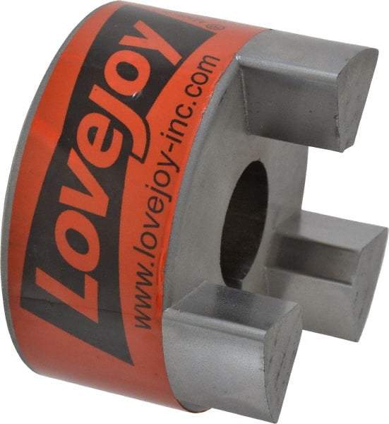 Lovejoy - 1-1/4" Max Bore Diam, Flexible Hub Coupling - 3-3/4" OD, 4-1/2" OAL, Sintered Iron - Benchmark Tooling