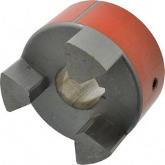 Lovejoy - 1-3/8" Max Bore Diam, Flexible Hub Coupling - 3-3/4" OD, 4-1/2" OAL, Sintered Iron - Benchmark Tooling