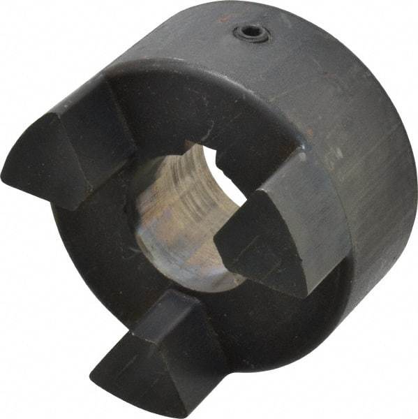 Lovejoy - 1-5/8" Max Bore Diam, Flexible Hub Coupling - 3-3/4" OD, 4-1/2" OAL, Sintered Iron - Benchmark Tooling