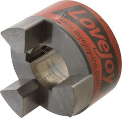 Lovejoy - 1-3/4" Max Bore Diam, Flexible Hub Coupling - 3-3/4" OD, 4-1/2" OAL, Sintered Iron - Benchmark Tooling