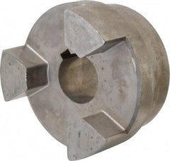 Lovejoy - 1-1/2" Max Bore Diam, Flexible Hub Coupling - 4-1/2" OD, 4.88" OAL, Sintered Iron - Benchmark Tooling
