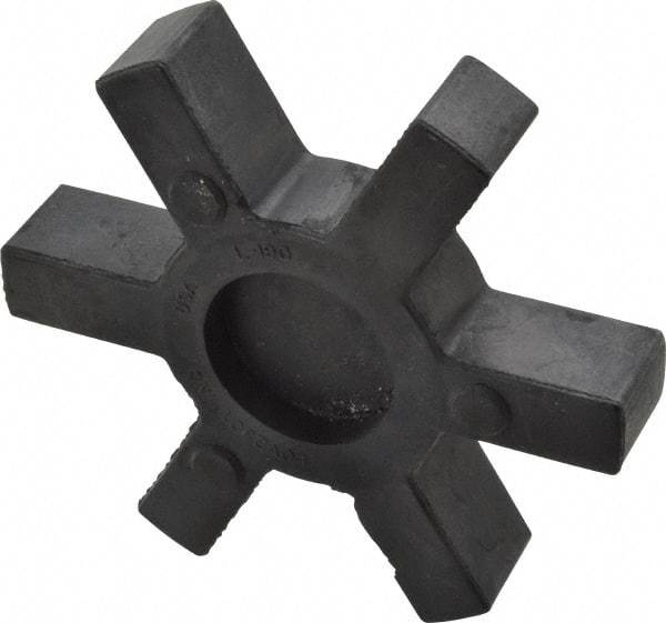 Lovejoy - Flexible Coupling Spider - 4-1/2" OD, 4.88" OAL, Buna-N, Order 2 Hubs & 1 Spider for Complete Coupling - Benchmark Tooling