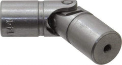 Lovejoy - 7/8" Bore Depth, 768 In/Lbs. Torque, D-Type Single Universal Joint - 3/4" Outside Diam, 2-11/16" OAL - Benchmark Tooling