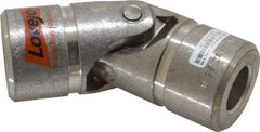 Lovejoy - 1-1/2" Bore Depth, 10,400 In/Lbs. Torque, D-Type Single Universal Joint - 1" Inside x 2" Outside Diam, 5-7/16" OAL - Benchmark Tooling