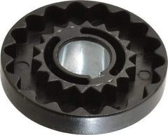 Lovejoy - 3/4" Max Bore Diam, 3/16" x 3/32" Keyway Width x Depth, Flexible Coupling Hub - 2.046" OD, 2.38" OAL, Cast Iron - Benchmark Tooling