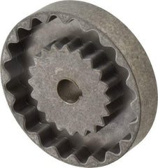 Lovejoy - 5/8" Max Bore Diam, 3/16" x 3/32" Keyway Width x Depth, Flexible Coupling Hub - 3-1/4" OD, 2.88" OAL, Cast Iron - Benchmark Tooling