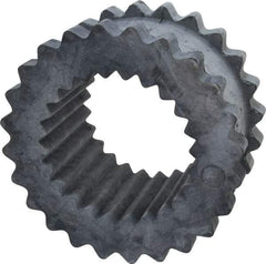 Lovejoy - 8 One Piece Solid Flexible Coupling Sleeve Insert - 5.06" OD, 2-1/2" OAL, EPDM - Benchmark Tooling