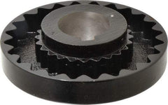 Lovejoy - 2" Max Bore Diam, 1/2" x 1/4" Keyway Width x Depth, Flexible Coupling Hub - 6.35" OD, 5.06" OAL, Cast Iron - Benchmark Tooling