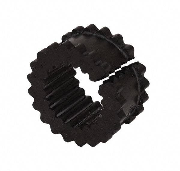 Lovejoy - 10 One Piece Split Flexible Coupling Sleeve Insert - 7.06" OD, 3.44" OAL, EPDM - Benchmark Tooling