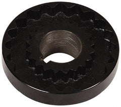 Lovejoy - 1-5/8" Max Bore Diam, 3/8" x 3/16" Keyway Width x Depth, Flexible Coupling Hub - 7-1/2" OD, 5.69" OAL, Cast Iron - Benchmark Tooling