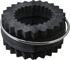 Lovejoy - 11 Two Piece Flexible Coupling Sleeve Insert - 8.19" OD, 4" OAL, EPDM - Benchmark Tooling