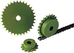 Poly Hi Solidur - 20 Teeth, 1/4" Chain Pitch, Chain Size 25, Roller Chain Sprockets - Benchmark Tooling